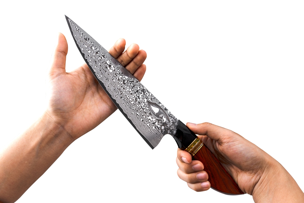 Damaškový nůž Chef 8 Iron Wood Mamut